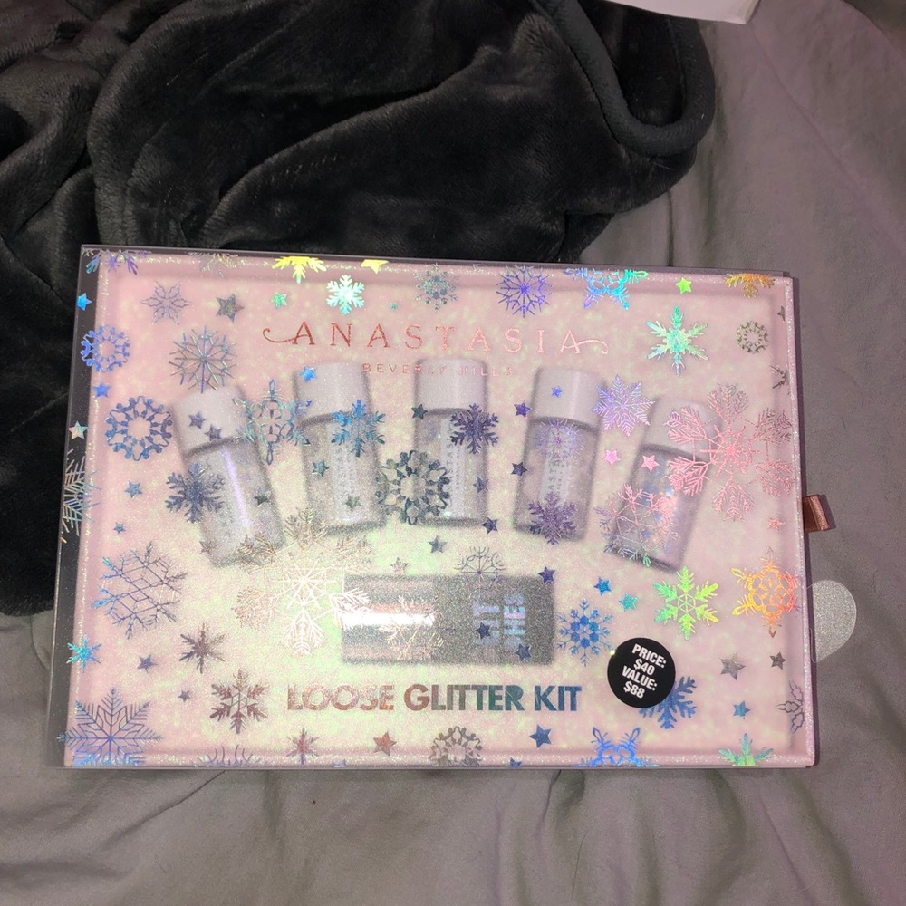 💖HOST PICK💖 ANASTASIA BEVERLY HILLS LOOSE GLITTER KIT NWT BODY EYES ETC - Picture 2 of 16